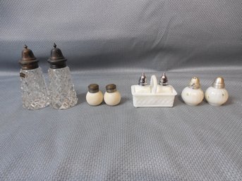 Four Pairs Of Salt And Pepper Shakers