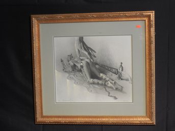 Gil Bruvel (b1959) Original Pencil Signed & Numbered AP 4/20 Lithograph - Fantasy Art