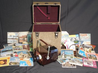 Vintage Sawyers View-Master Projector With Vintage Reels