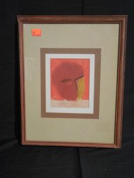 Original Modernist Pastel Marked 'Pallant' On Reverse Side