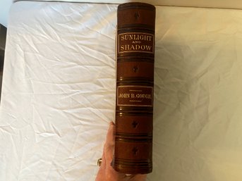 Sunlight And Shadows By John B. Gough, 1881. Possible Author Signature.