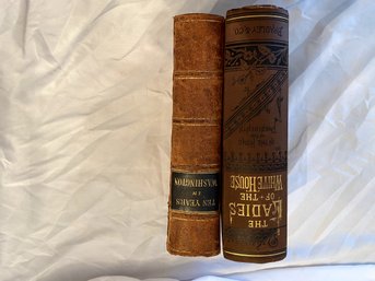 2 Books On Women In Washington - Holloway 1882, Clemmer 1882.