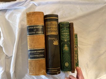 6 Books On Religion And Morality, Mostly Late 19th C.