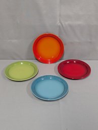 Lot Of 4 Le Creuset 7  Plates
