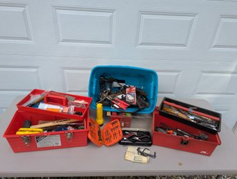 Large Lot Of Misc Hand Tools, Misc Hardware & Related