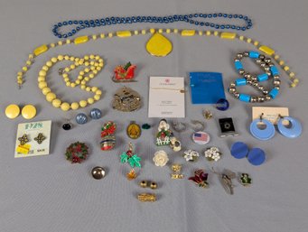 Lot Of Miscellaneous Costume Jewelry