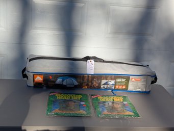 6 Person Cabin Tent Together Two Bug Head Nets