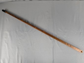 Interesting Old American Manufacturing Concern Advertising Cane