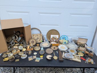 Large Lot Of Clock Parts & Related
