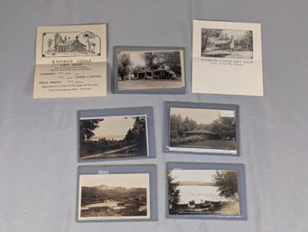 Lot Of Post Cards- Featuring Chatham NH And Older Flyers From The Rainbow Lodge Gift Shop (South Chatham)