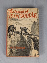 Book The Ascent Of Rum Doodle By W E Bowman First Published 1956