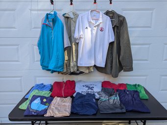 Large Lot Of 2X Shirts, Tops & Jackets