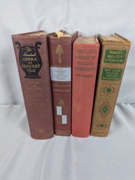 4 Books- Related To Opera, Plays And Shakespeare