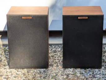 Pair Of Vintage Klipsch Speakers