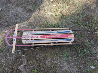 Paris Maine Runner Sled In Great Condition