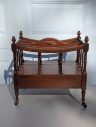 Sheraton Style Canterbury Magazine Rack