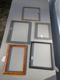 Lot Of 5 Smaller Newer Frames  Various Sizes