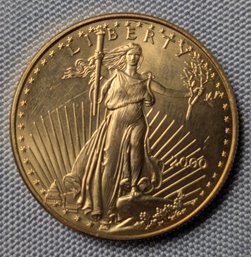 US $50 Gold Eagle One Ounce Fine Gold - Minted 2000