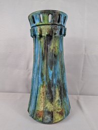 Large Mid-Century Modern Alvin Bagni Pottery Sea Garden Vase For Raymor