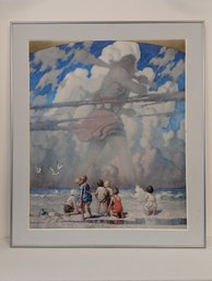 Large N C Wyeth Art Print - Framed