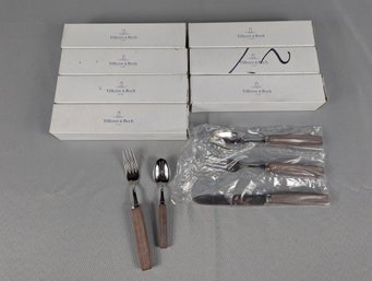 Service For 8 - 40 Piece New In Box Villeroy & Boch Flatware