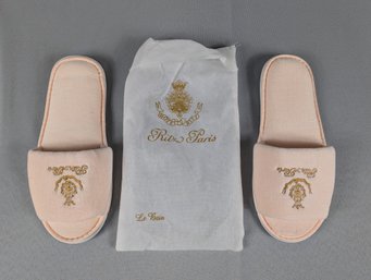 Ritz Carlton Paris Unused Slippers