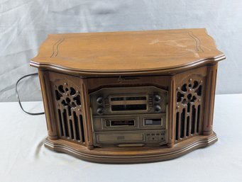 Never Used - Emerson NR 305TT Stereo System - Record Player, CD, Cassette & Tuner