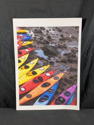 Richard Correale 2005 Giclee Photograph - Kayaks
