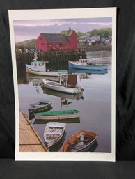 Richard Correale 2005 Giclee Photograph - Rockport Mass Motif No 1