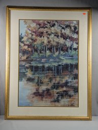Decorative Print (September Reflections) By John Corthonts