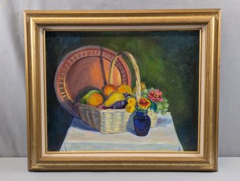Natalie V Robinson (1919-2001) Original Oil Painting Still Life