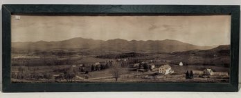 Large Panoramic Photograph - Mountain Ranges - Possibly Vermont