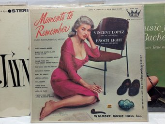 Lot Of 5 Record Albums Including Jane Mansfield