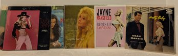 Lot Of 6 Record Albums Including  Brigitte Bardot