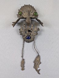 Old Peruvian Tupu Shawl Pin