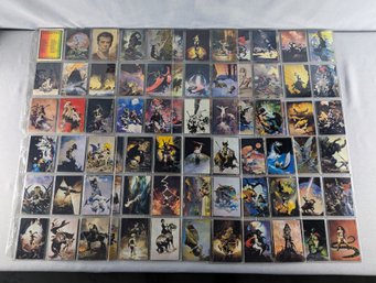 1991 Frank Frazetta Collector Cards By Comic Images Complete Set 1-90