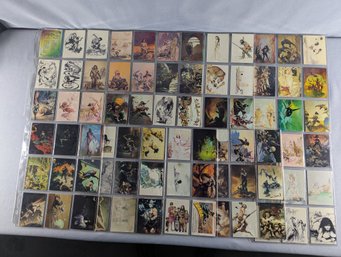 1991 Frank Frazetta II Collector Cards By Comic Images Complete Set 1-90 The Legend Continues