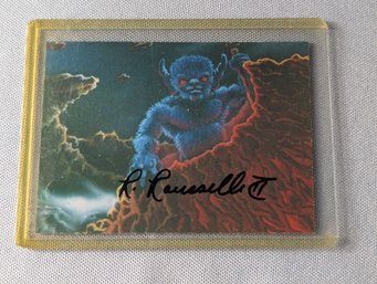 1994 Artist Hand Signed Collector's Card By Ron Rousselle II - Flights Of Fantasy - Page 20