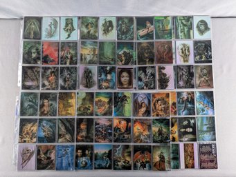 1998 Luis Royo Millennium Omnichrome Collector's Cards Complete Set 1-72