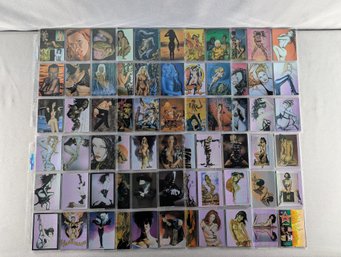 1997 Scott Barnett - The New American Pin-Up -  Collector's Cards Complete Set 1-72