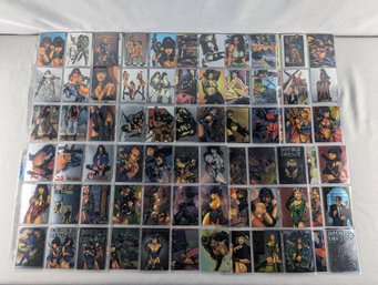 1996 Ricky E Carralero - Double Impact  -  Collector's Cards Complete Set 1-90