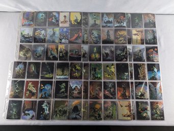 1996 -  Frank Frazetta - The Best Of Frazetta - All Chromium Collector's Cards Complete Set 1-90