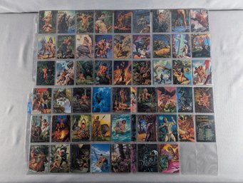 1994 Joe Jusko's Edgar Rice Burroughs Collection - Collector's Cards Set #1-60