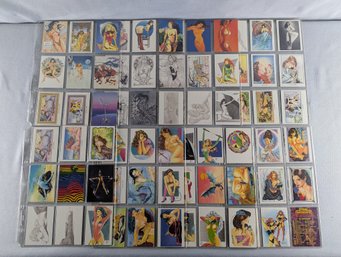 1993 The Steve Woron Collector's Edition Trading Cards - #1-72 Including Artist Signed #1 Card
