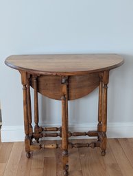 Smaller Size Gate Leg Side Table