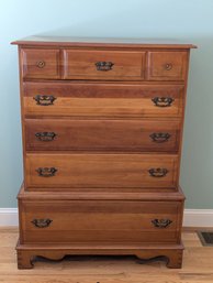 Cherokee Furniture Cherry Tall Chest Of Drawers / Dresser