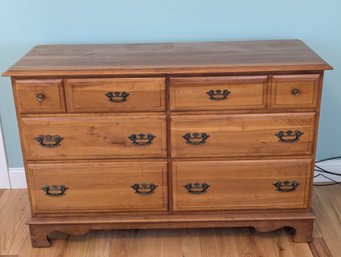 Cherokee Furniture Cherry Low Chest Of Drawers / Dresser
