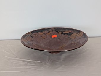 Hand Thrown Studio Pottery Bowl By Iris Minc  Purple Sage Pottery