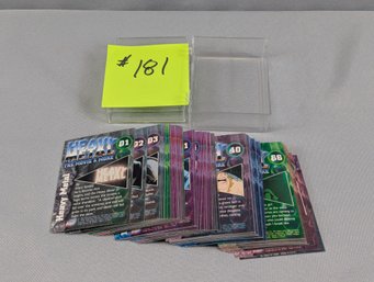 1996 Collector's Trade Cards Complete Set 1-90 - Heavy Metal