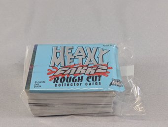 1998 Collector's Trade Cards Complete Set 1-72 - Heavy Metal FAKK 2 Rough Cut Cards